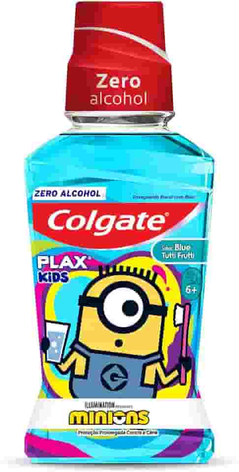 Enxaguante Bucal Infantil Colgate Plax Kids Minions 250ml