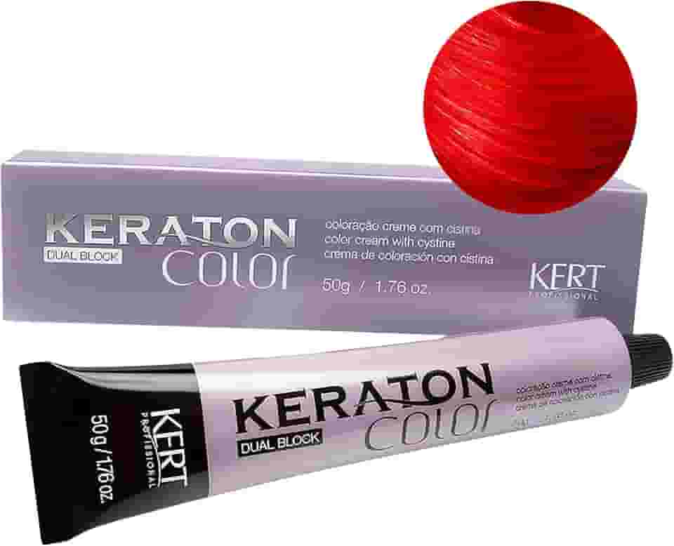 Keraton Coloração Color Dual Block 50 G Nº 0.6 Vermelho