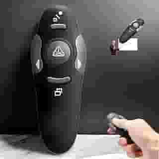 Controle Apresentador, Caneta Passador De Slides, Com Laser Vermelho, Conexão Sem Fio, Ideal Para Palestras, Premium, Marca VARENZIA