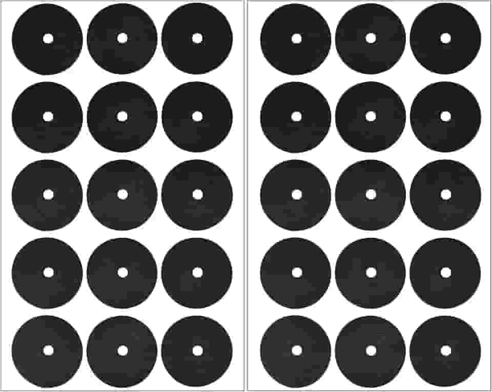 30 marcadores de mesa de sinuca, adesivos de ponto de bilhar, adesivos de sinuca, localizador de bola branca, marcadores de posição de bola de bilhar para prática