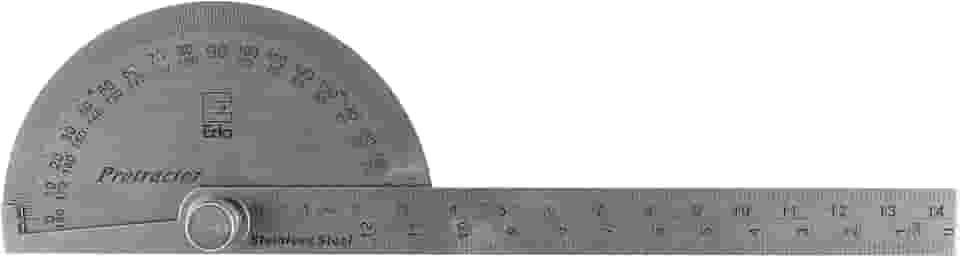 Level Black Transferidor De Grau Em Aço Inox Com Régua Eda