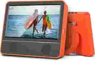 Jexiop TV Portátil de 7 Polegadas Com Bateria - Sintonizador ATSC Digital, Saída de Fone de Ouvido, Porta USB/TF, Entrada HDMI - Mini TV Para Acampamento, RV, Cozinha