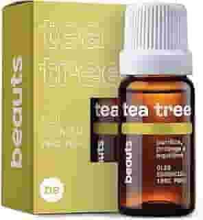 Óleo Essencial Melaleuca (Tea Tree) - 100% Puro e Natural - Purifica, Fortalece a Imunidade, Equilibra a Oleosidade da Pele, Alivia Irritações e Caspa - Para Aromaterapia, Difusor de Óleo Essencial e Massagem - Vegano, 10 mL, Beauts