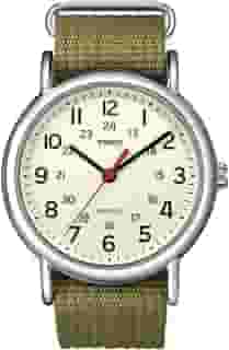 Men's Weekender T2N651 White Nylon Analog Quartz Fashion Watch