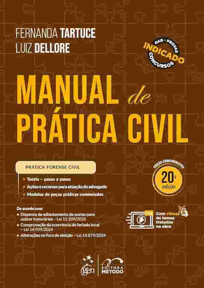 Manual de Prática Civil - 20ª Edição 2025