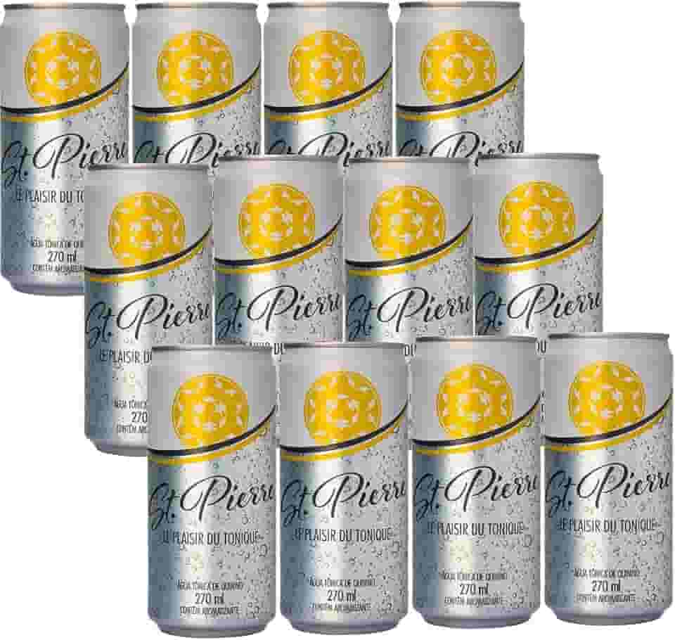 12x Água Tônica ST PIERRE Tradicional 270ml