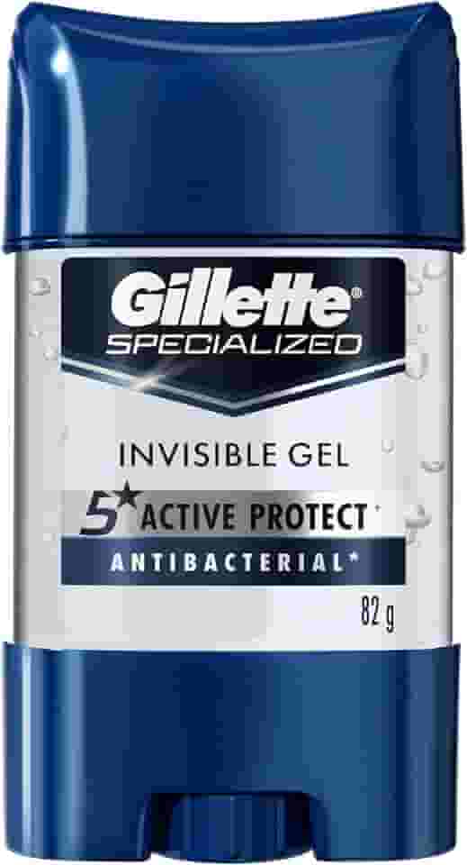Gillette Desodorante Gel Antitranspirante Antibacterial 82G