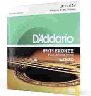 Encordoamento Para Violão Aço .012-.054 D'Addario Bronze 85/15 EZ920