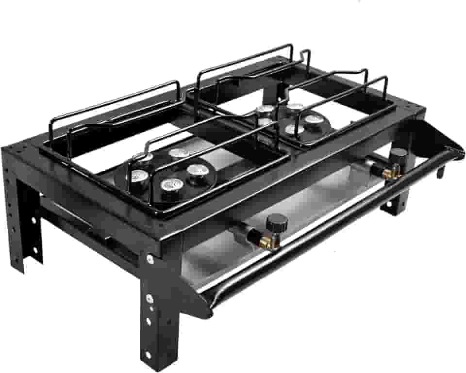 Fogão Industrial Mesa Bancada 2 Bocas Grande - Alta Pressão
