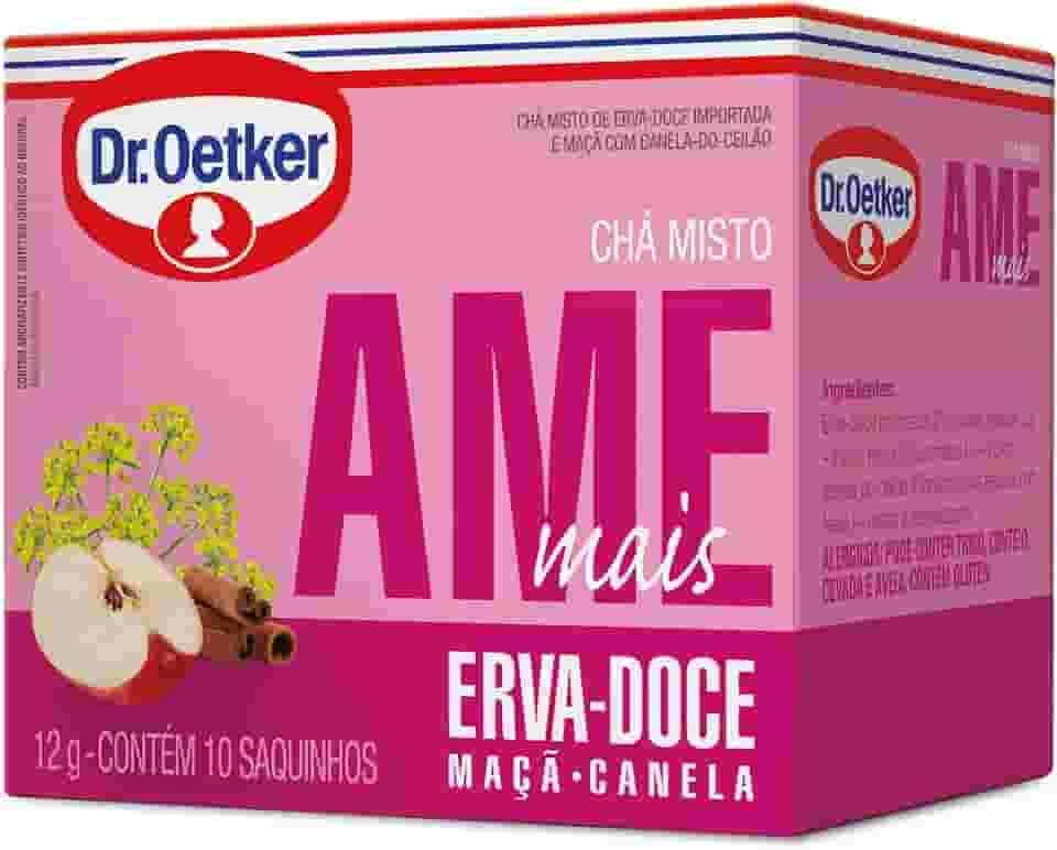 Chá Misto Erva Docê,Maçã Canela 10 sachês