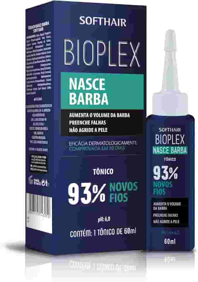 Tônico Nasce Barba Bioplex SoftHair - 60ml, Soft Hair