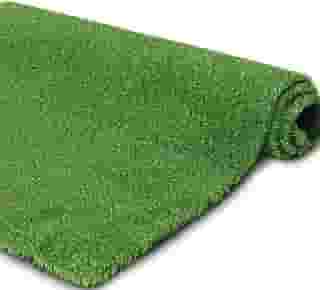 Grama Sintética Artificial Decorativa | 2.00 x 1.00 Metros 12mm | Com proteção UV e Anti-Fungo | Com Drenagem Para Pets | Cor Verde