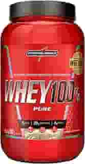 Integralmédica - Whey Protein Concentrado Cookies and Cream 100% Pure - 21g de Proteína por Scoop, Suplementação Alimentar Pós-Treino, Fórmula Enriquecida com BCAAs - Pote 900g