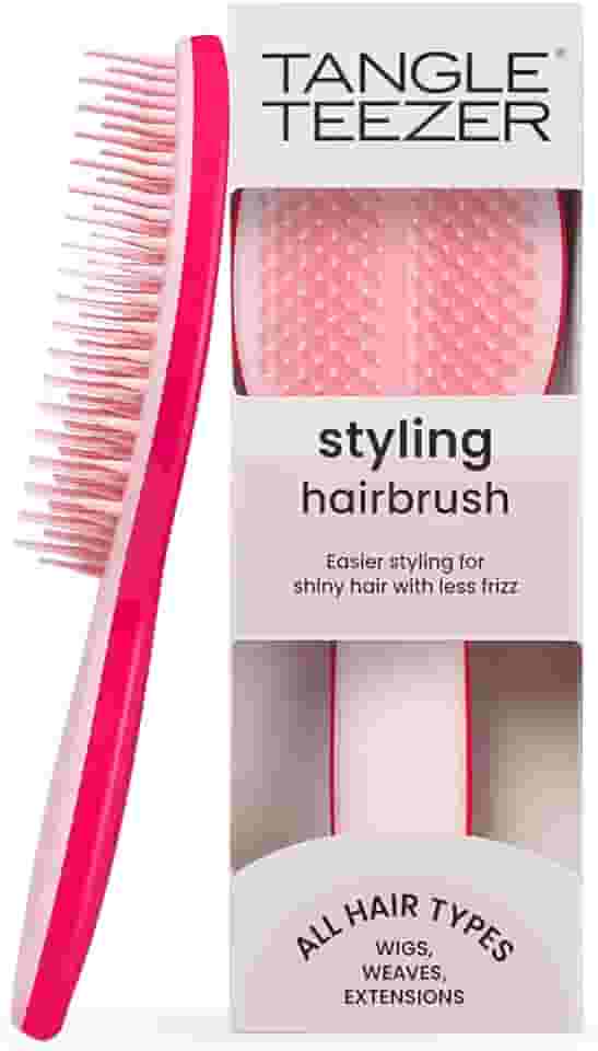 Tangle Teezer - Escova de cabelo para finalização The Ultimate Styler para todos os tipos de cabelo, úmido e seco. Cor: Rosa