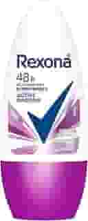 Rexona Desodorante Antitranspirante Feminino Roll On Active Emotion 50 ML, Embalagem Pode Variar