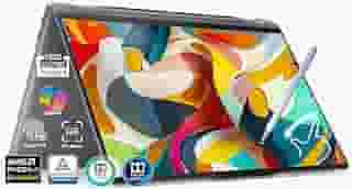Lenovo Laptop Yoga 7 AI 2 em 1, WUXGA de 16 polegadas, AMD Ryzen 5 8640HS (Beat i7-1360P), LPDDR5 6400MHz, KB retroiluminado, leitor FP, teclado, USB-C, Wi-Fi 6, HDMI, Win11 com caneta (8 GB de RAM |