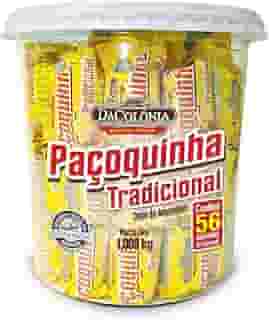 Da Colonia Dacolonia - Paçoca Rolha Tradicional Balde 56 Unidades