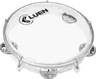 Pandeiro Abs Branco Junior Pele Cristal 08'- Luen