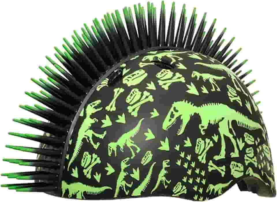 Capacetes Raskullz Mohawk para crianças a partir de 3 anos