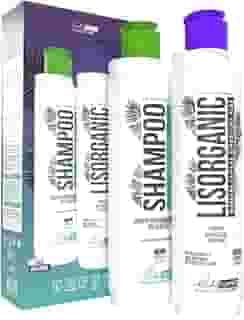 Kit Semi Definitiva Lisorganic 0% Formol 2x500ml - Escova Inteligente