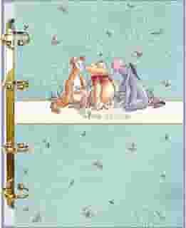 Tilibra - Caderno Argolado Cartonado Colegial Pooh 80 Folhas