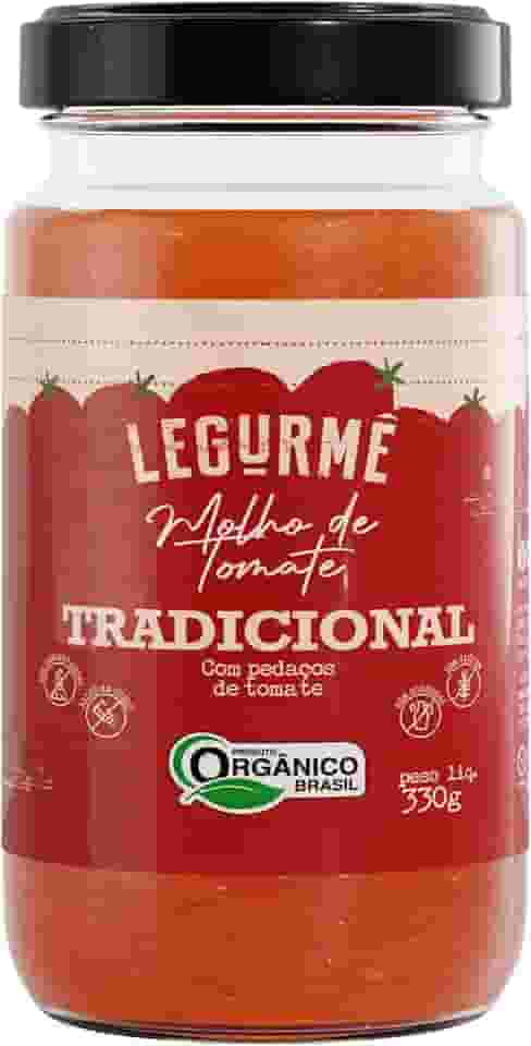 Legurmê Molho de Tomate Orgânico Tradicional 330g