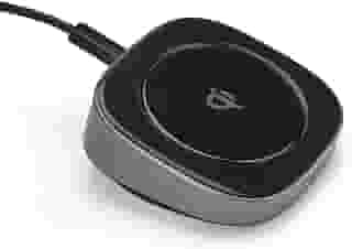 Carregador por Indução de mesa sem Fio 10W, compatíveis com o padrão Qi, Preto/Prata, QI10WU, Geonav