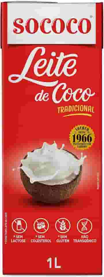 Sococo Leite De Coco Tetra Pak 1L
