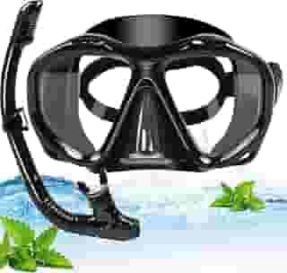 Wulnar Mascara de Mergulho Máscara de Mergulho, Snorkel Adulto