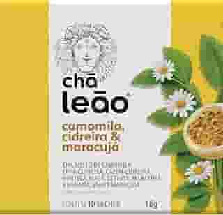 Leão Chá Premium - Camomila Cidreira E Maracujá 10 Sachês