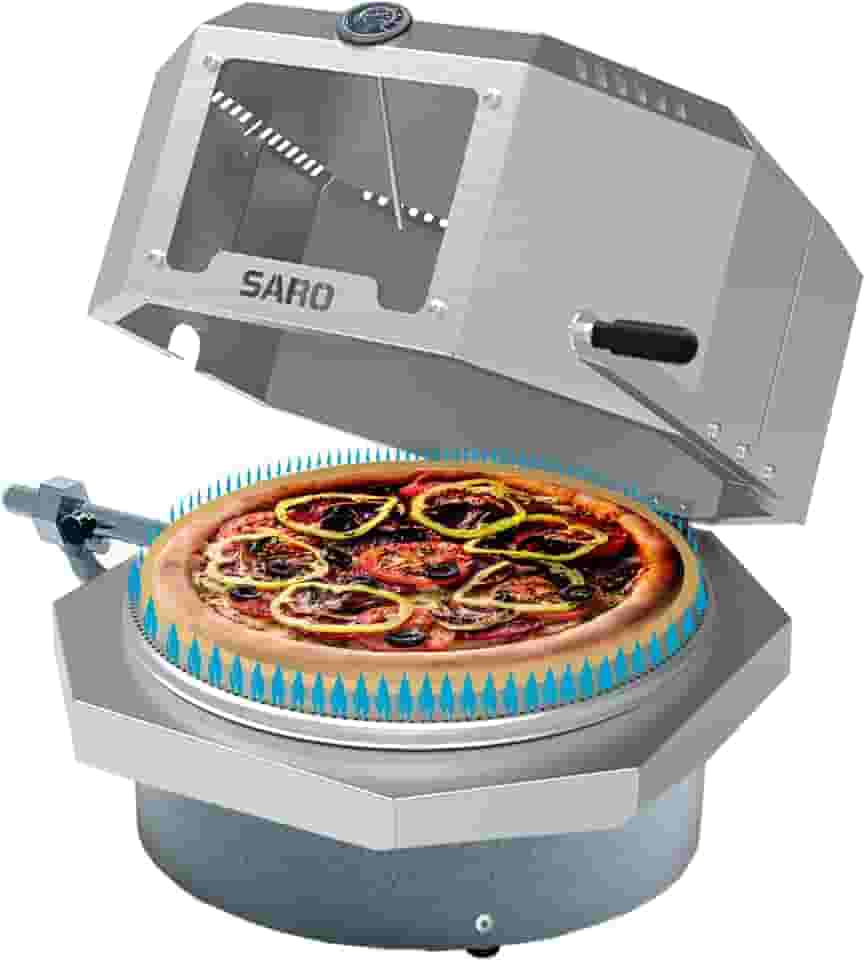 FC40 Assador de Pizza Compacto Italiano à gás GLP 40cm