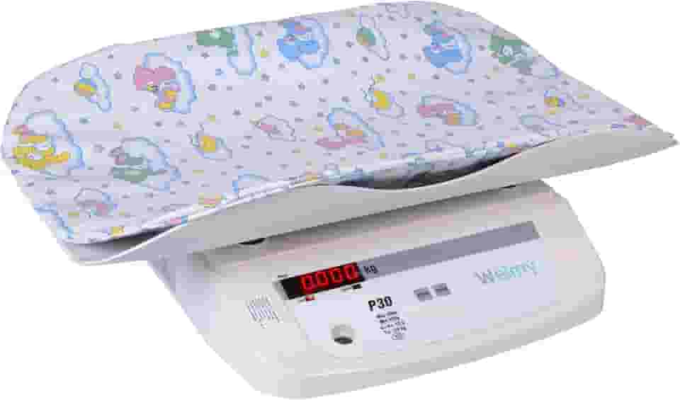 Balança Pediátrica Digital 30kg C/Capa - Welmy Cor Branco