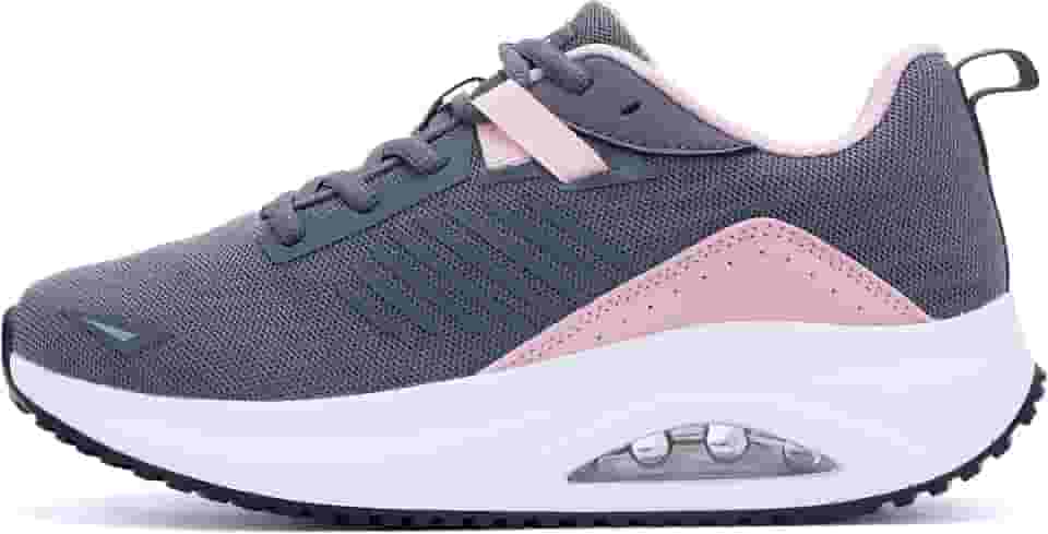 Womens Plantar Fasciitis Walking Shoes Arch Support Tennis Casual Gym Workout Orthotic Fashion Sneakers for Foot Pain Relief US Size 6-11