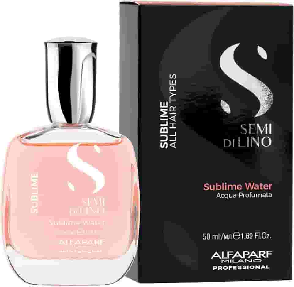Alfaparf Milano Semi Di Lino Sublime Water - Água perfumada para cabelo e corpo – Para todos os tipos de cabelos 50ml