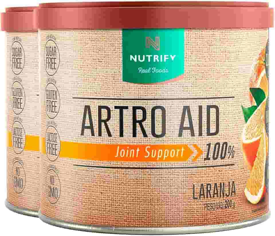 Kit 2 Artro Aid Colágeno Tipo 2 Nutrify 200g