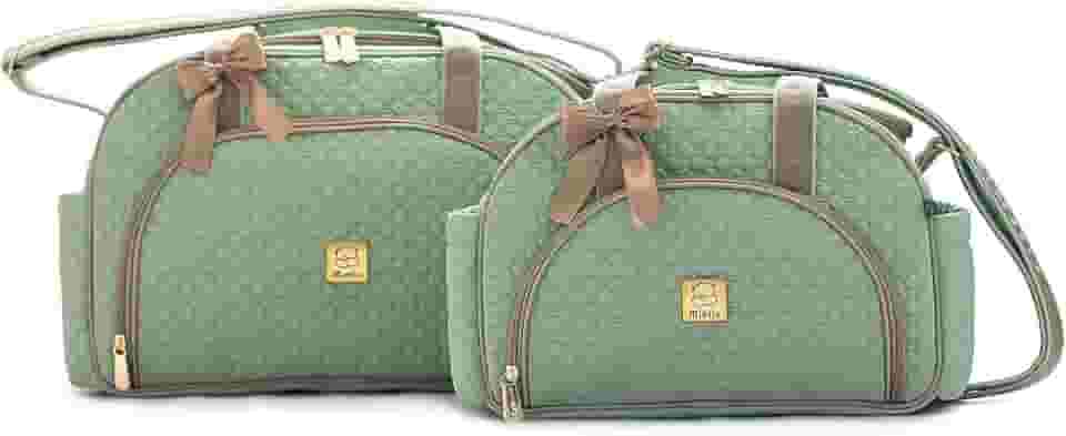 Kit Bolsas Maternidade Miellu - Pópeti - G, P E Trocador