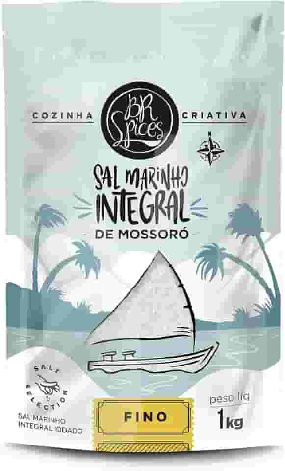 Br Spices Sal Marinho Integral Fino Br Spices Pouch 1Kg