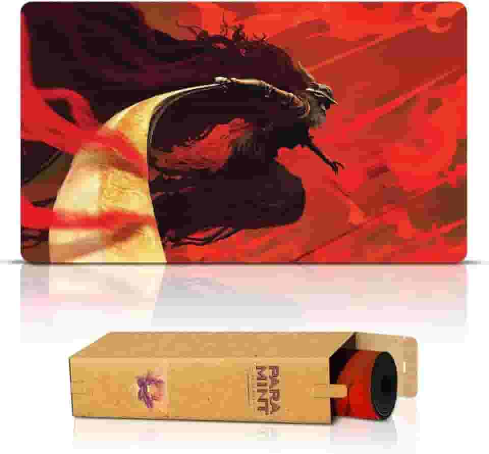 Malenia Blade of Miquella (Stitched) - MTG Playmat by Anato Finnstark, Elden Ring, Dark Souls - Compatible with Magic The Gathering Playmat - Play MTG, YuGiOh, TCG - Original Designs