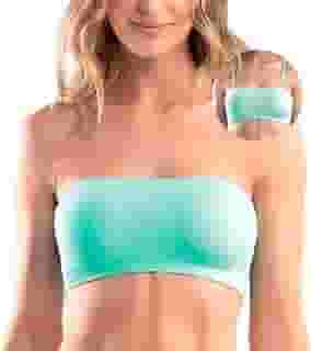 Top Faixa Alça Removível Canelado Sem Costura She by Mash Feminino Adulto