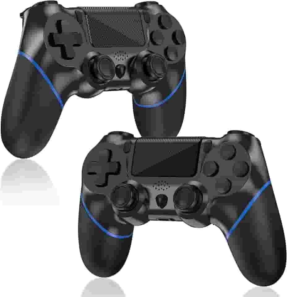 Turquvix 2 Pcs Wireless Controller Compatible with PS-4/Pro/Slim
