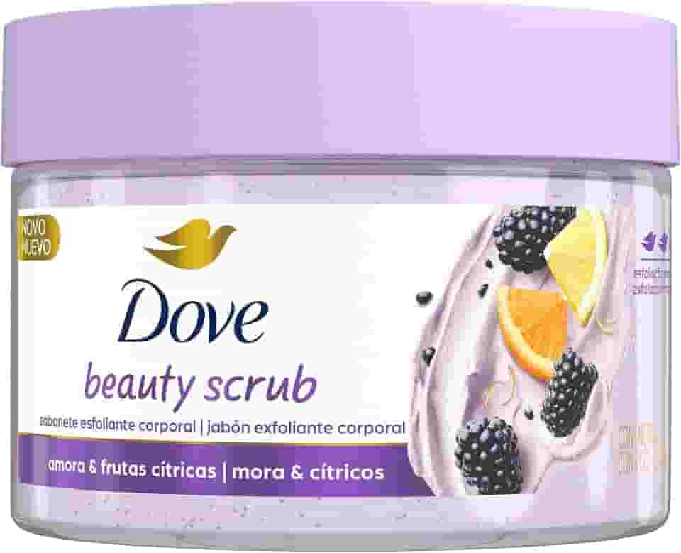 Dove Beauty Scrub Esfoliante Corporal de Amora e Frutas Cítricas 280g