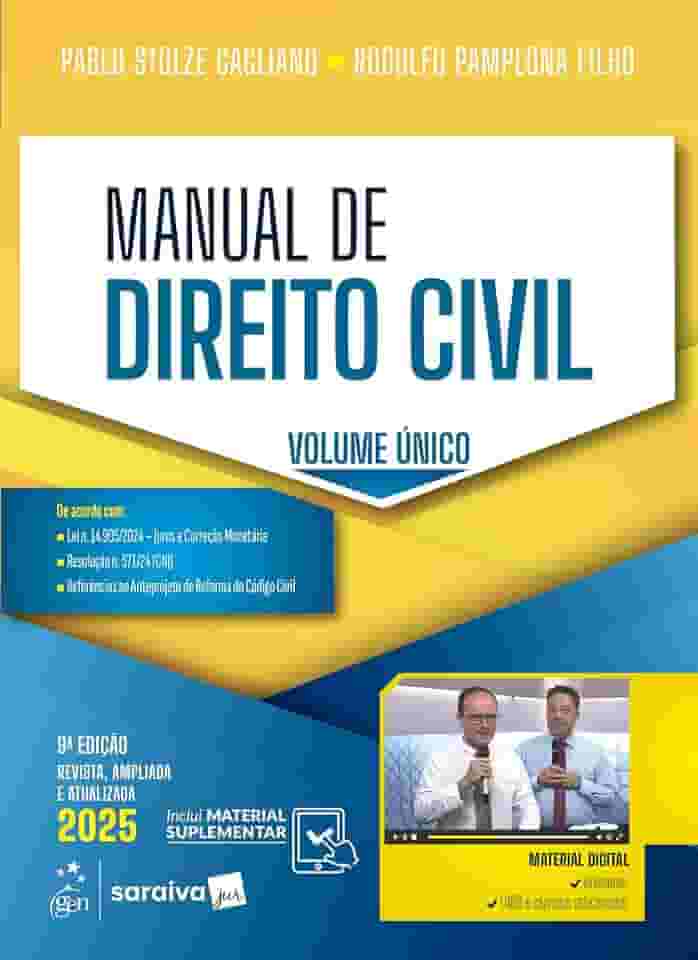 Manual de Direito Civil - 9ª Edição 2025