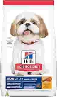 Hill's Science Diet, Ração, Cães Idosos, 7+, Pedaços Pequenos, Frango, 2,26 kg