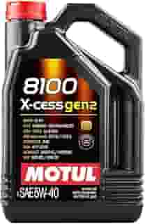 Óleo Lubrificante Motul 8100 X-Cess Gen2 5W40, Galão 4L