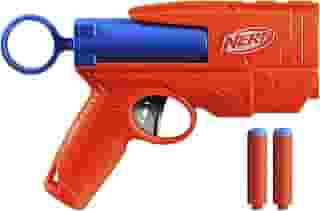 Nerf N Series Ward, Lançador em plástico azul e laranja com 12 dardos Nerf N1 (compatíveis apenas com lançadores N Series), brinquedo para o Dia das Crianças para crianças a partir de 8 anos