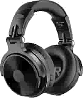 OneOdio Fones de ouvido supra-auriculares Bluetooth, 110 horas, som estéreo sem fio/com fio, fones de ouvido dobráveis com graves profundos de 50 mm e drivers de neodímio para PC/telefone/tablet