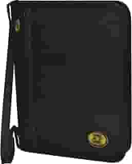 Acp 918, Fichário com Zipper e Alça Teen, Preto