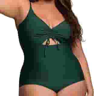 Maiô Plus Size Natação Praia Proteção UV Feminino Selene