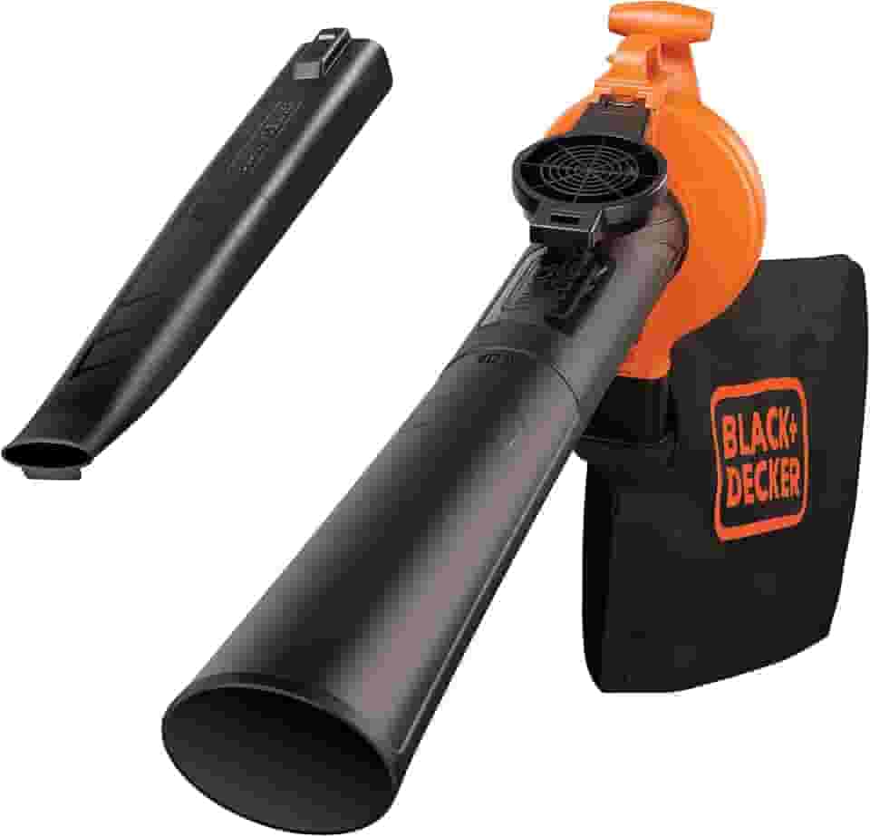 BLACK+DECKER Aspirador de Pó, Soprador e Triturador, para Remoão de Folhas Secas e Molhadas, Modelo BV25, 220V