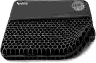 Almofada de assento de gel extragrande, almofada de gel de ovo de espessura dupla de 43 x 43 cm para alívio da dor de pressão, almofadas respiráveis para cadeira de cadeira de rodas para cadeira de